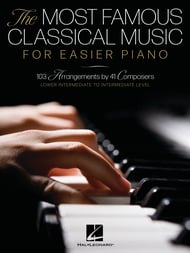 The Most Famous Classical Music for Easier Piano piano sheet music cover